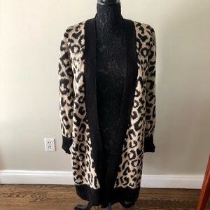 Marled Leopard Cardigan
